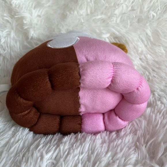 Num Noms Strawberry Pink Chocolate Brown ice cream plush 7" Toy Factory - Picture 5 of 5